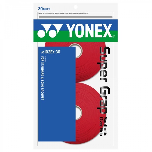 Yonex AC 102-30 EX Super Grap 30Pack Red
